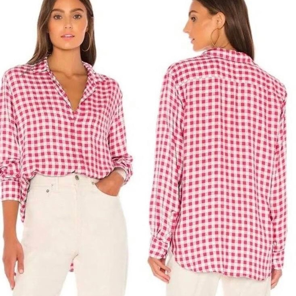 Frank & Eileen Linen in Hot Pink